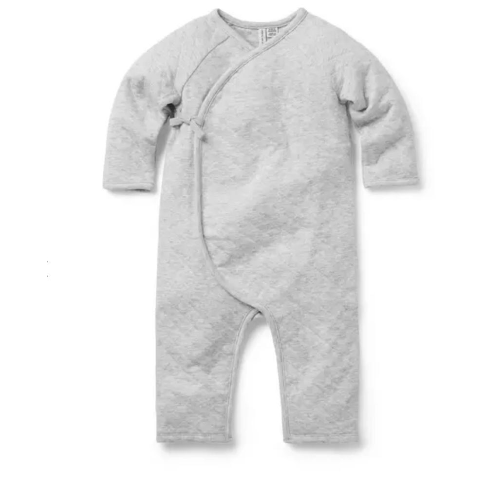 Janie and Jack Gray Kids One Piece Bodysuit